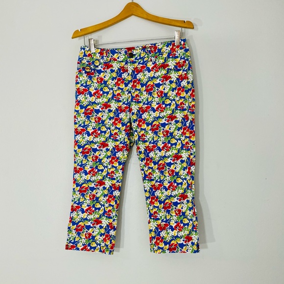 Ralph Lauren Floral Capri Pants - Picture 3 of 16